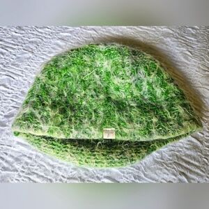 Columbia Sportswear Company Titanium Womens One Size Hat Toboggan Green Knit